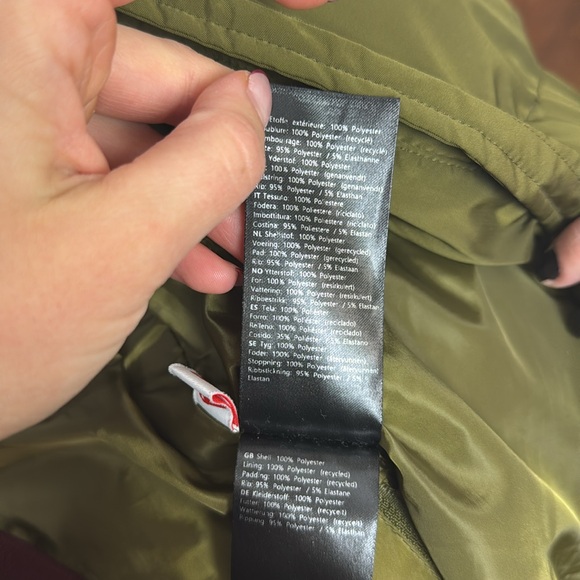 Samsoe samsoe green puffer coat - Picture 7 of 7